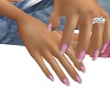 Dainty Pink Nails