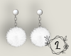 L. Santa baby earrings