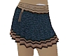 CLA_darkblue miniskirt