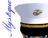 USMC Dress Blue Cap F