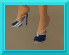Loren blue heels