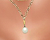 Perl Gold Necklace