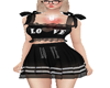 > Black Love Tubetop