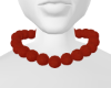 Dark Red Coral beads
