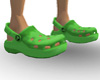 Green Crocs