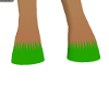 Green Pony Hooves