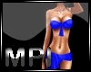 (M P I) Bikini blue
