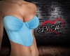 Blue Corset Top