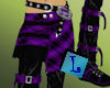 Punky Music Perp Pants-F