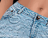 Embossed Jeans