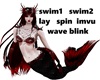 Swimming Actions Avatar