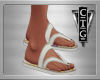 CTG OFF WHITE SANDALS