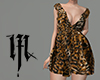 Leopard Print Silk Dress