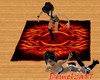 Flame Rug With Couple Po