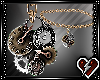 S Steampunk chain belt