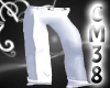 [C]White Dress Pants