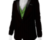 ~Tux  Jacket Vest Green