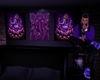 Purple Ganesha Canvas