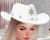 Cowboy Hat White M/F