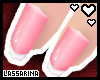 !L Pink French Nails