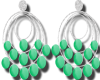 Hottie earrings green