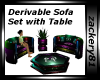 Derv Sofa Set/Table