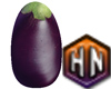 eggplant hovering avatar