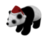 Red X-mas hat panda