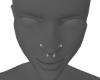 K | White Gold Nose Ring