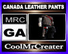 CANADA LEATHER PANTS