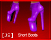 [JS] Purple Short Boots