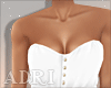 ~A: White'Bustier Top