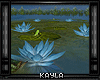 LILLIES PAD BLUE