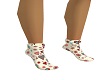 valentine ankle socks