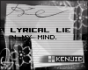 [KZ] Lyrical Lie