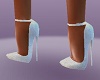 Grey Linen Heels
