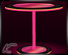 薫 Glow bar table. pink
