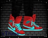 Ⓣ Sneakers Red/Blue