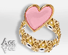 Heart Pink Ring