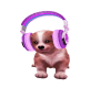 headphone puppy