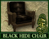 Black Hide Chair