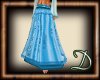 [D] Blue Boho Skirt