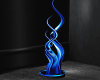 Z ~ Blue & Blk Sculpture