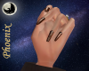P*Brown&GoldNails