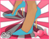 *CS* Blue W0odN Heel