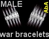 !@ war bracelets male