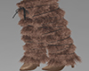 Brown Fur Boots