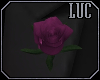 [luc] Lapel Flower Pink