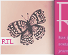 R| Butterfly Tattoo