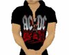 AC/DC logo muscled top